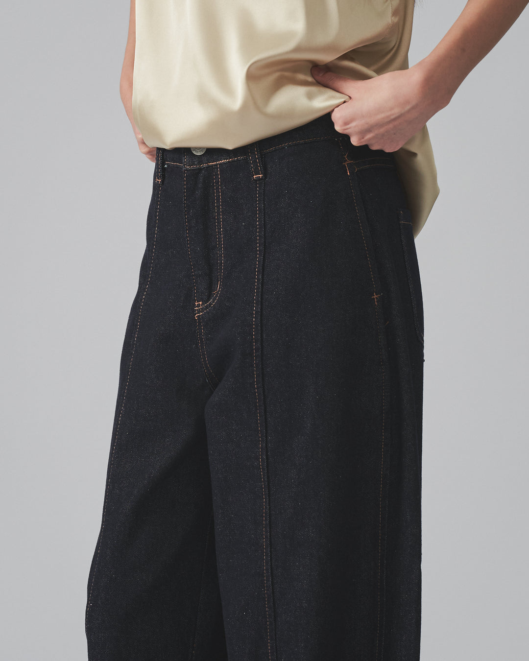 Measured Lines Marlo Denim Pants