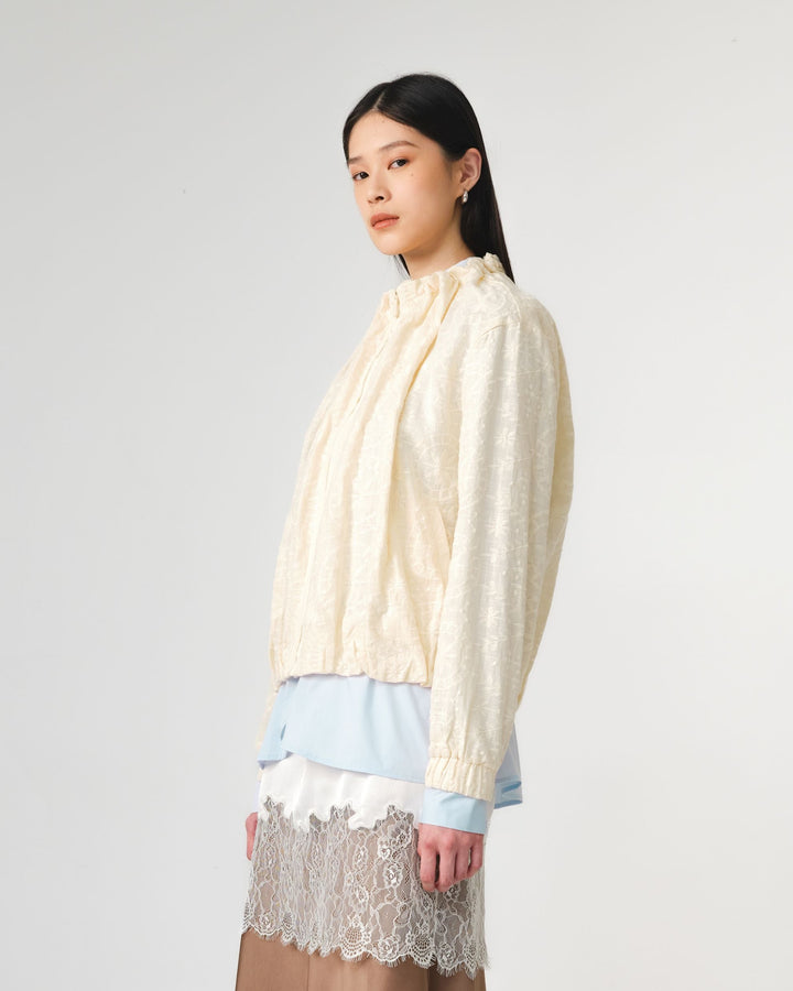 RiaMiranda x 3MONGKIS - Rhave Embroidery Top