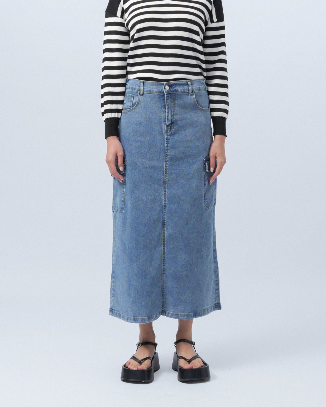 Caily Denim Skirt