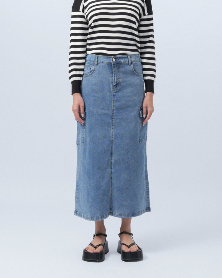 Caily Denim Skirt