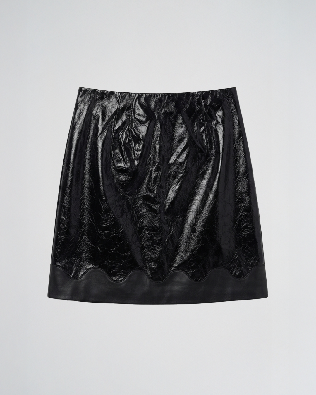 Graciella Leather Skirt