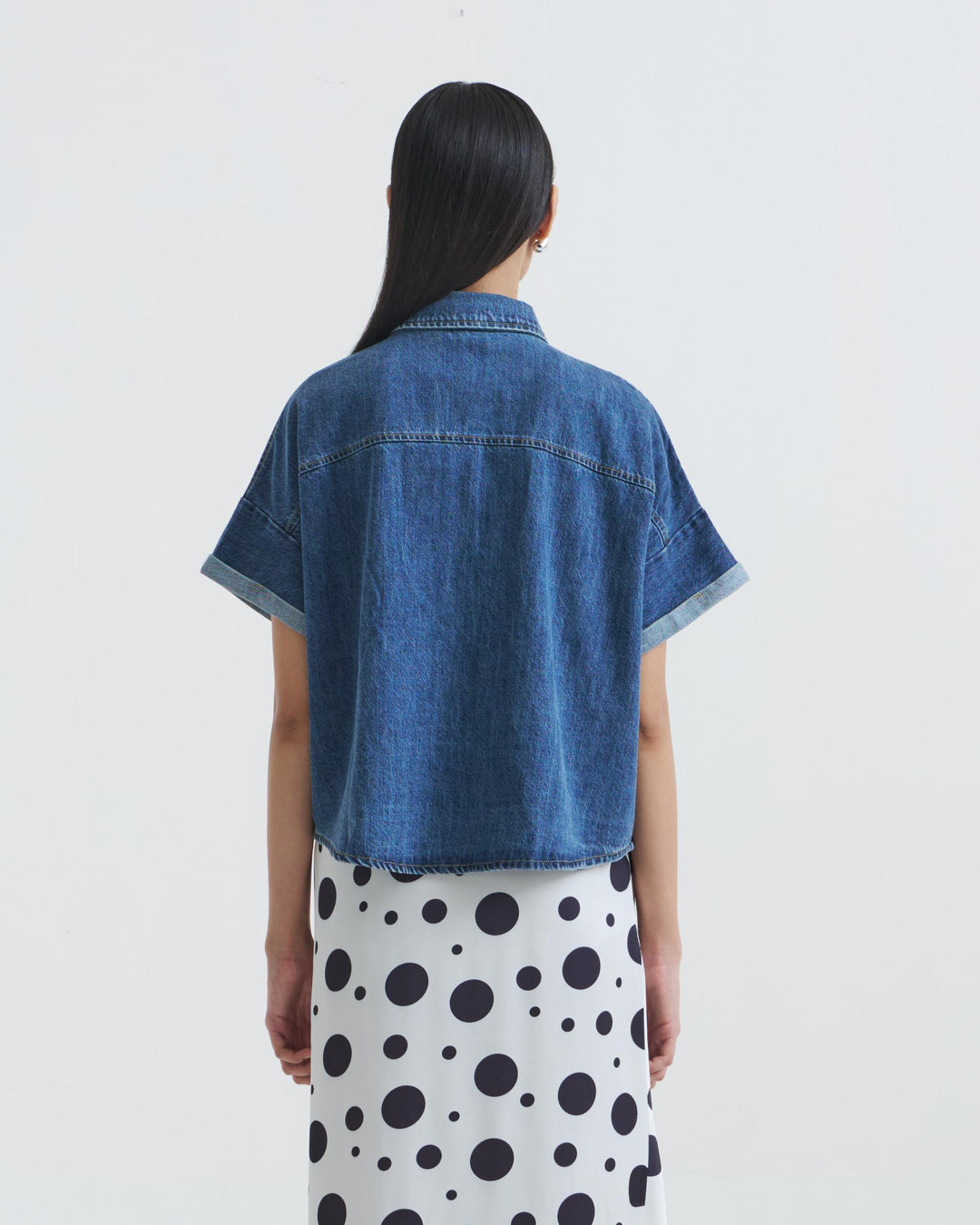 Aldina Denim Top
