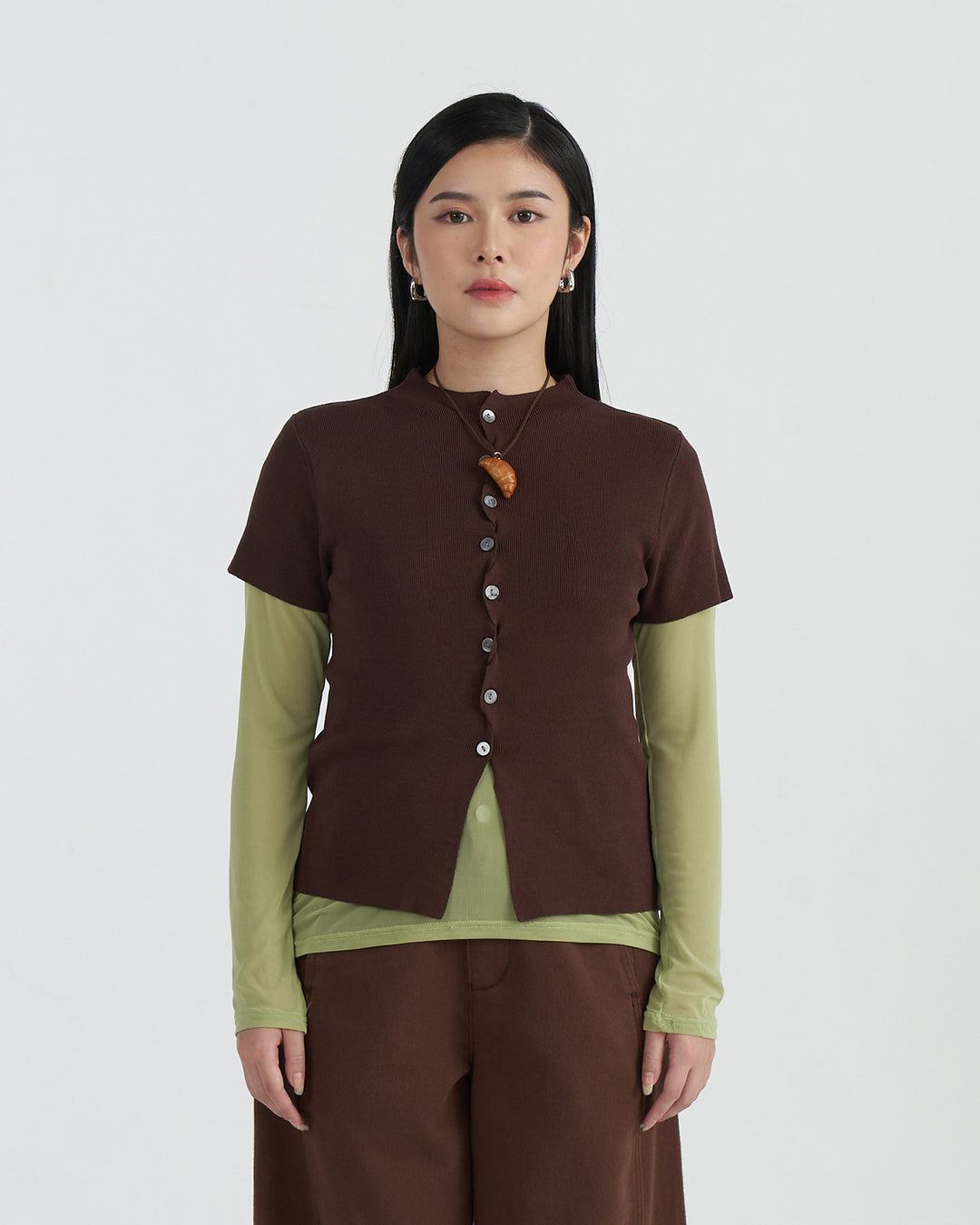 Checkmate Amy Knit Top