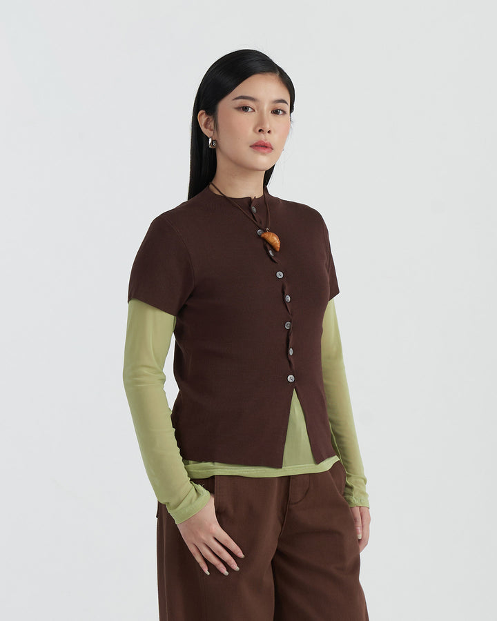 Checkmate Amy Knit Top