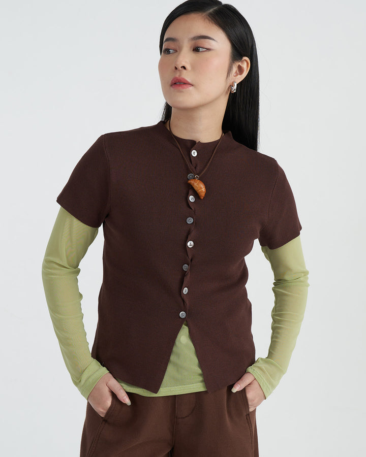 Checkmate Amy Knit Top