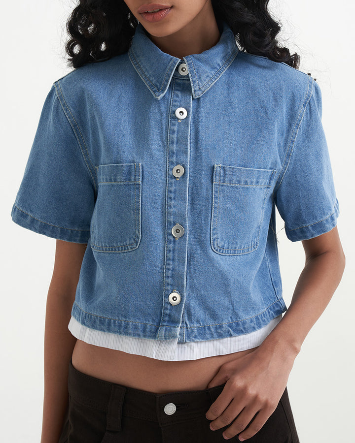 Lonzy Denim Shirt