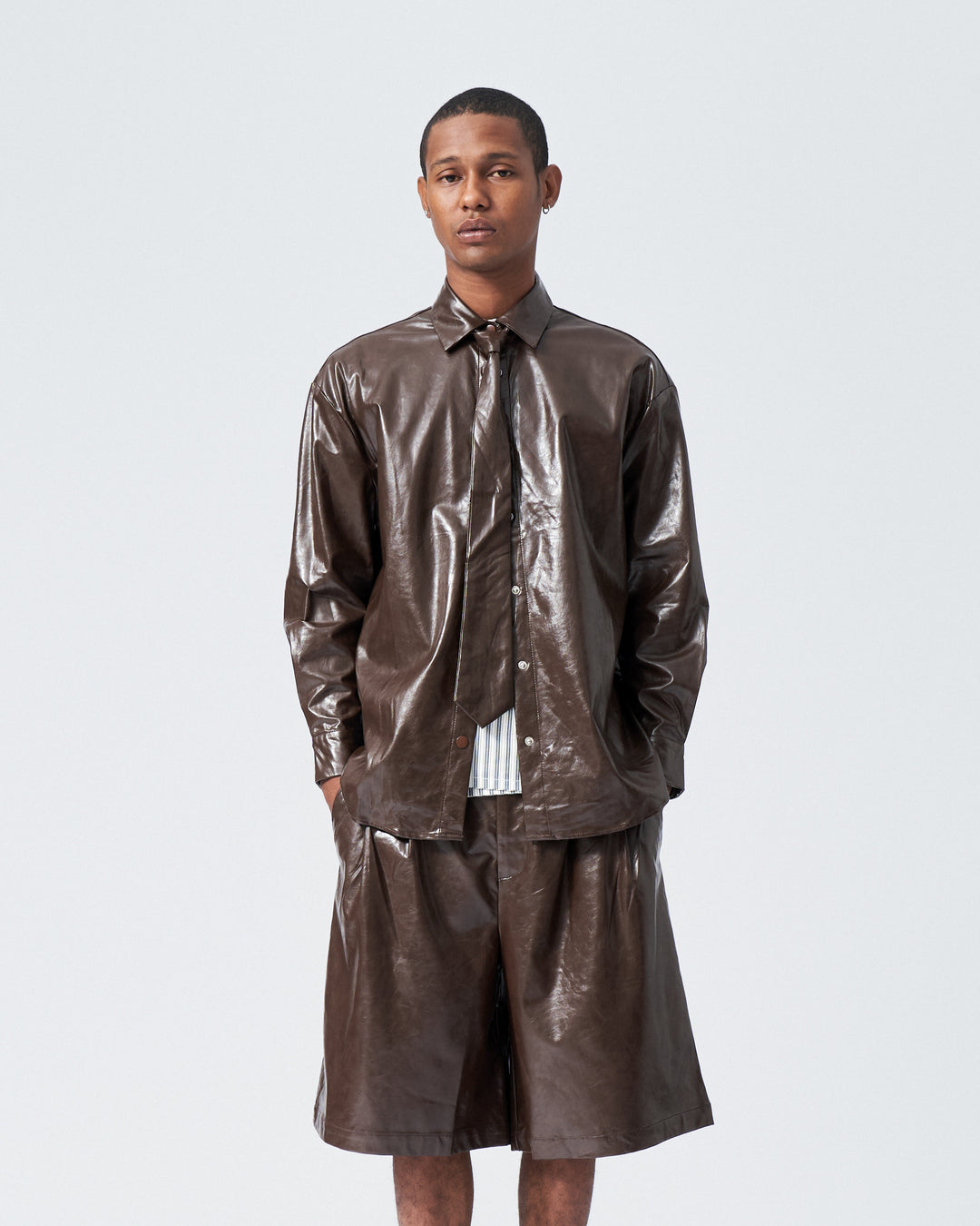 Kyo Leather Shirt